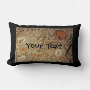 Ice Age Cave Art Lumbar Pillow