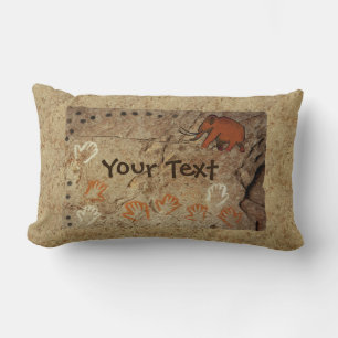 Ice Age Cave Art Lumbar Pillow