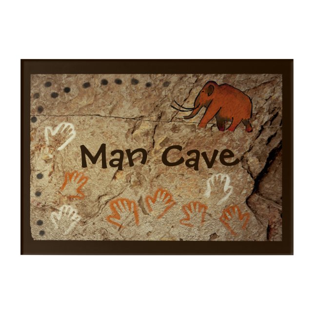 Ice Age Cave Art - Man Cave (Front)