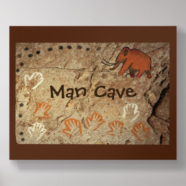Ice Age Cave Art - Man Cave Acrylic Photo Tile (Front Set)