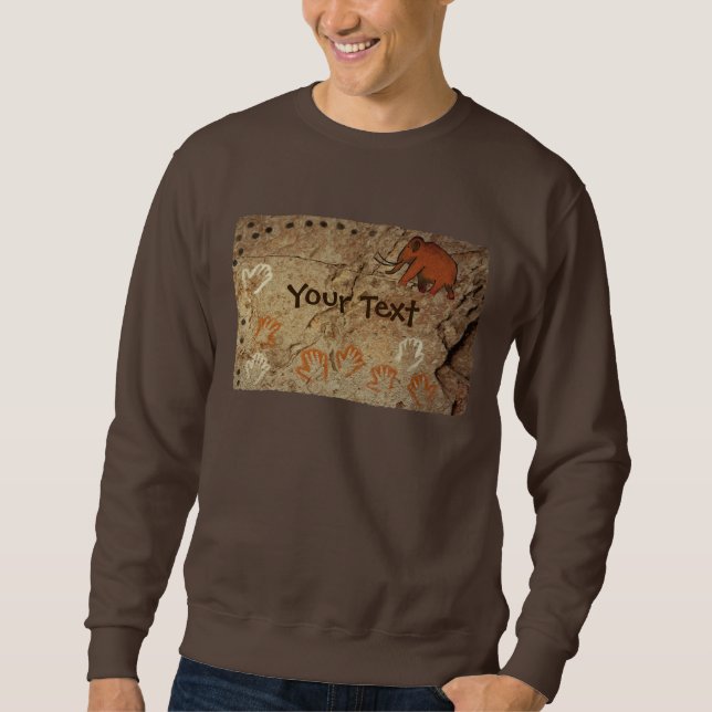 Ice Age Cave Art Sweatshirt (Front)