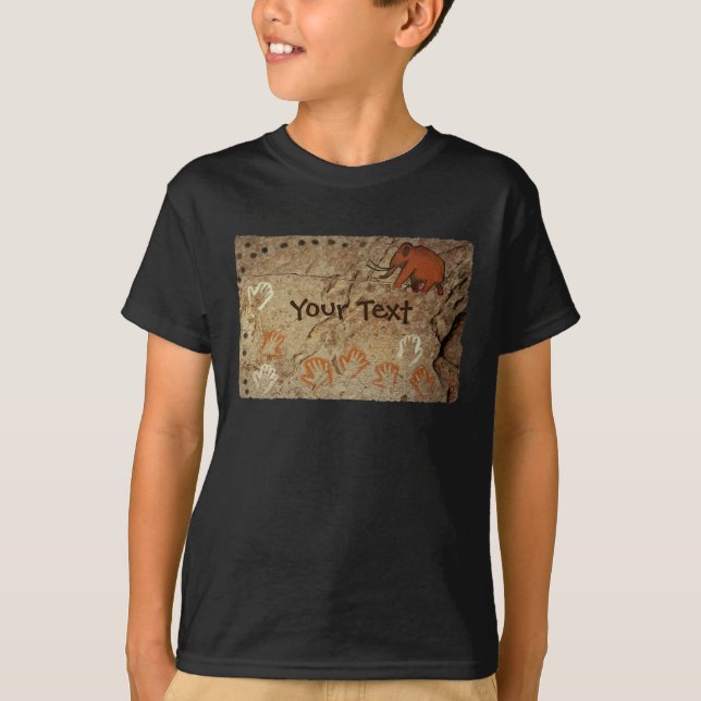 Ice Age Cave Art T-Shirt (Front)