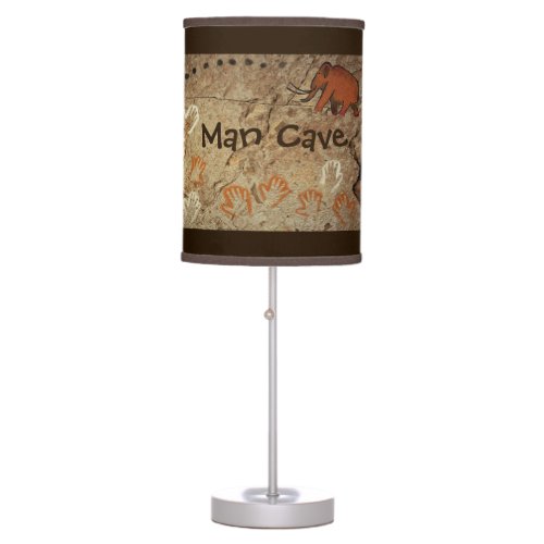 Ice Age Cave Art Table Lamp