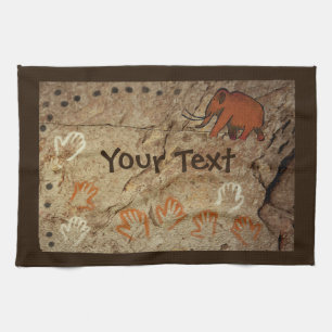 Ice Age Cave Art Towel