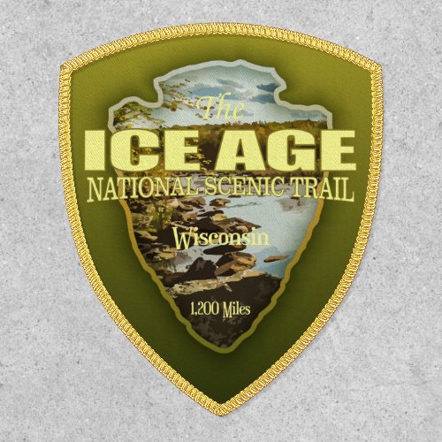 Ice Age Trail arrowhead  Patch