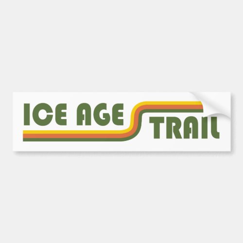 Ice Age Trail Bumper Sticker