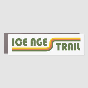 Ice Age Trail Car Magnet
