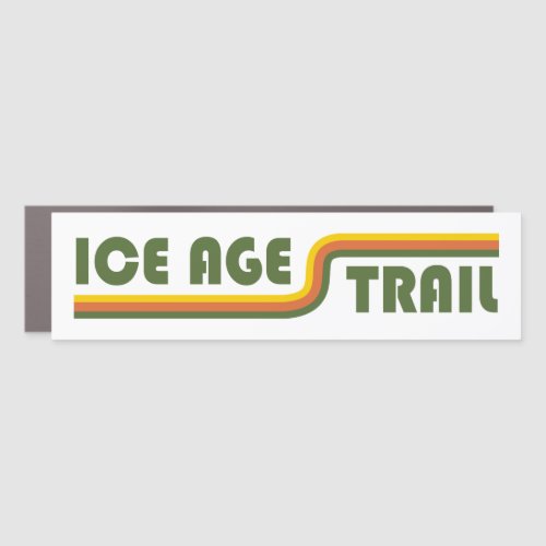 Ice Age Trail Car Magnet