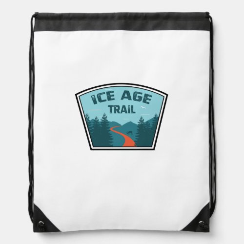 Ice Age Trail Drawstring Bag