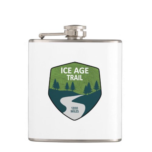 Ice Age Trail Flask