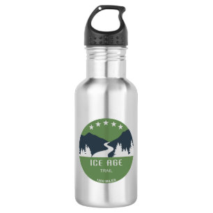 Ice Age Trail Stainless Steel Water Bottle