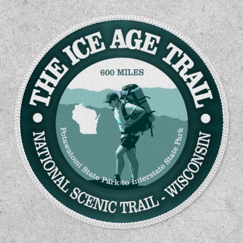 Ice Age Trail T  Patch