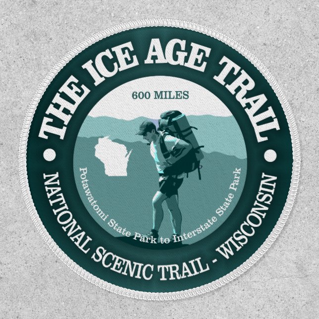Ice Age Trail (T)  Patch (Front)