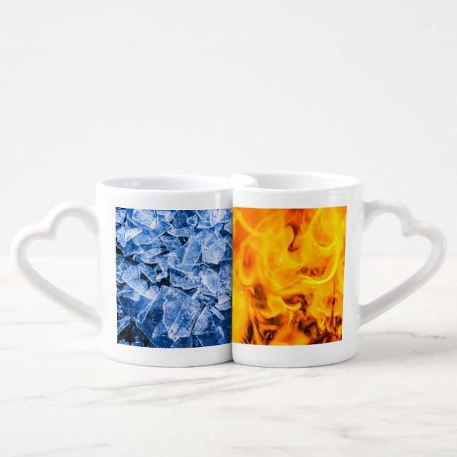 Ice And Fire Coffee Mug Set (Front Nesting)