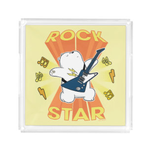 Ice Bear - Rock Star Acrylic Tray