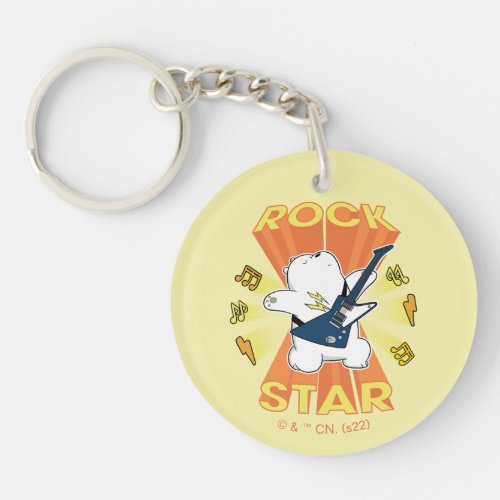 Ice Bear _ Rock Star Keychain