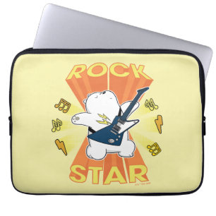 Ice Bear - Rock Star Laptop Sleeve