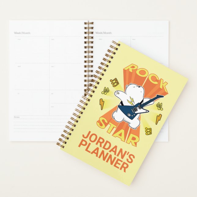 Ice Bear - Rock Star Planner (Display)