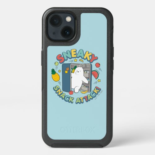 Ice Bear _ Sneaky Snack Attack iPhone 13 Case