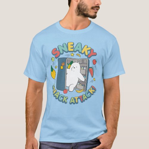 Ice Bear _ Sneaky Snack Attack T_Shirt