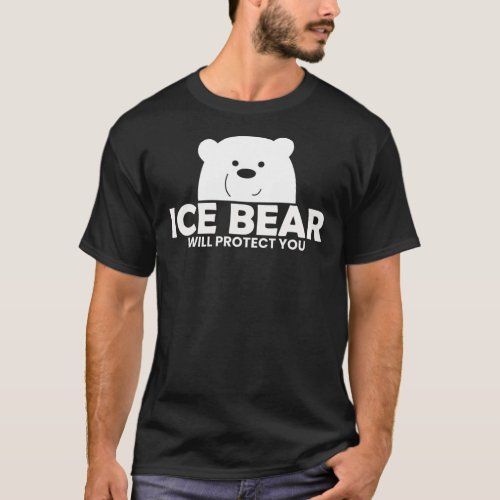 Ice Bear Will Protect You Polar Bear Plunge Sweats T_Shirt
