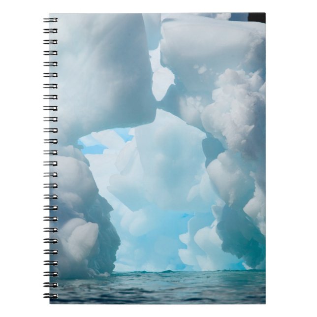 Ice Bergs off of the southern tip of South Notebook (Front)