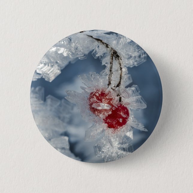 Ice Berries Pinback Button (Front)