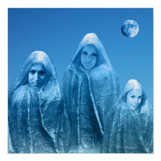 Ice Blu Sky Poster (Front)