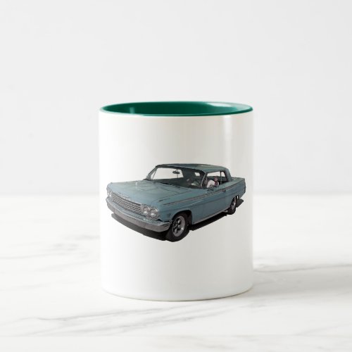 Ice Blue 62 Impala Two_Tone Coffee Mug