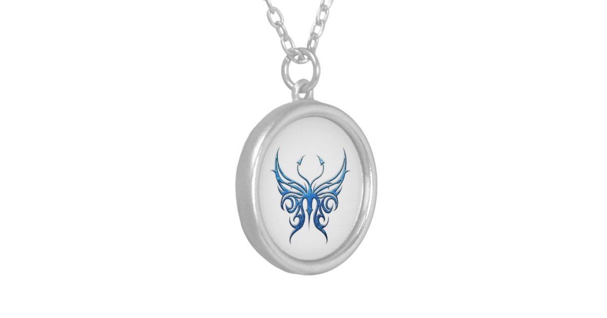 Ice butterfly necklace clearance