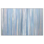 Ice-Blue Craft | Icy Silver Peach Cool Brushstroke Fabric