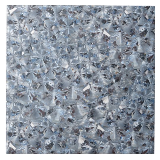 Ice Blue Diamond Crystals Bling Ceramic Tile Zazzle Com Ice Blue Diamond Crystals Bling Ceramic Tile