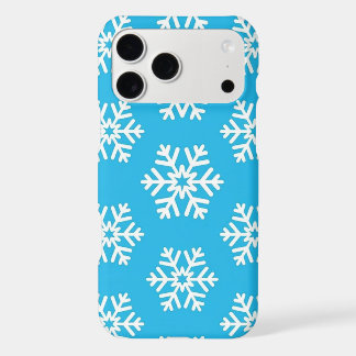 Ice Blue Flakes iPhone 17 Pro Max Case