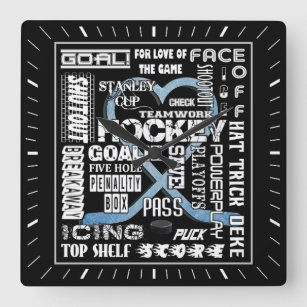 STANLEY CUP SILHOUETTE Hockey Decor (Stanley Cup Wall Silhouettes