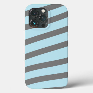 Ice Blue Minimalist Geometric Tough Case iPhone