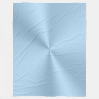 Ice blue radial shine effect fleece blanket