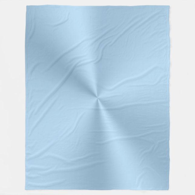 Ice blue radial shine effect fleece blanket (Front)