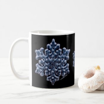 Ice Blue Snowflake (Version 2) Coffee Mug