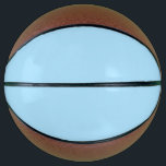 Ice Blue Solid Color | Classic | Elegant Basketball<br><div class="desc">Ice Blue Solid Color | Classic | Elegant | Trendy | Stylish | Gift</div>