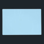 Ice Blue Solid Color | Classic | Elegant Placemat<br><div class="desc">Ice Blue Solid Color | Classic | Elegant | Trendy | Stylish | Gift</div>