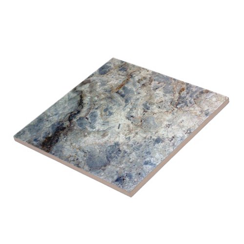 Ice blue white marble stone finish tile