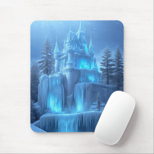 Ice Castle of Frozen Dreams Mouse Pad