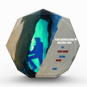 Ice Cave Acrylic Award