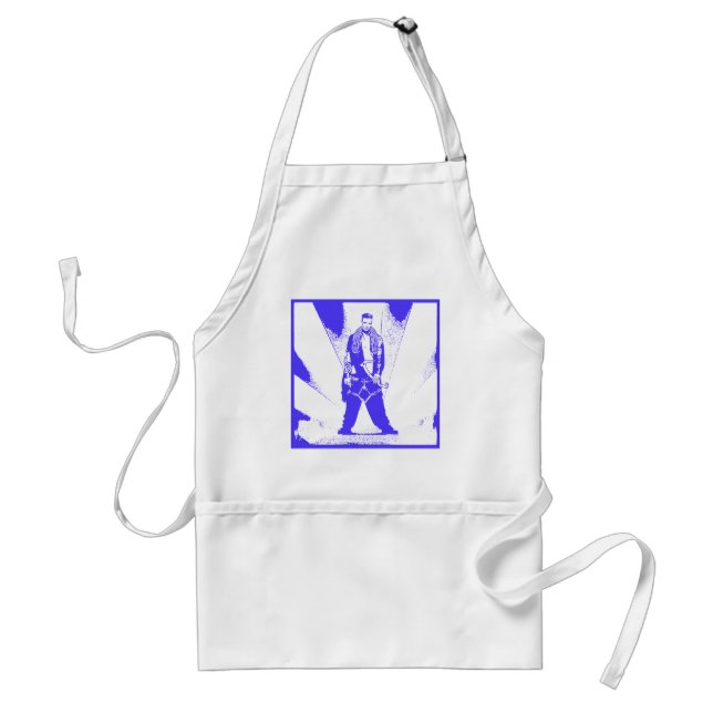 Ice Climb Baby Adult Apron (Front)