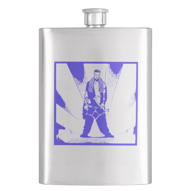 Ice Climb Baby Flask (Front)