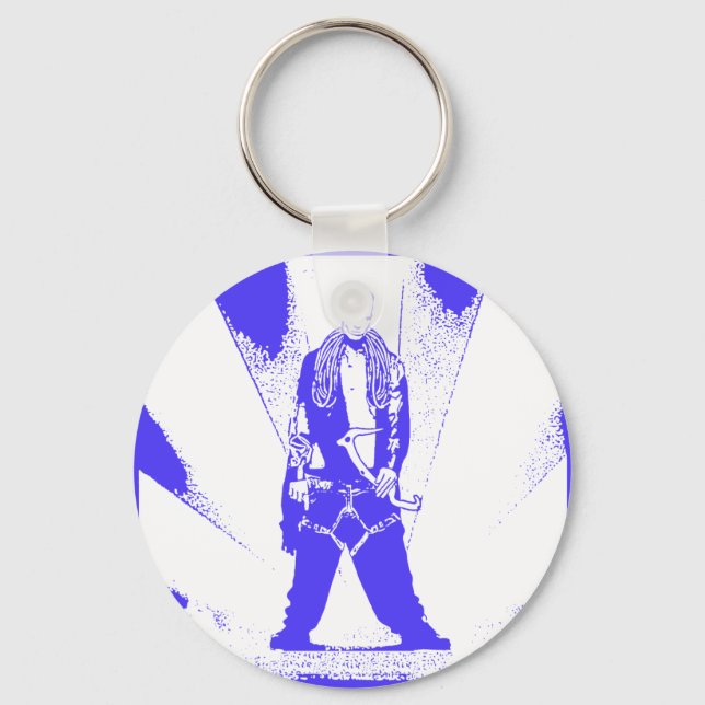 Ice Climb Baby Keychain (Front)