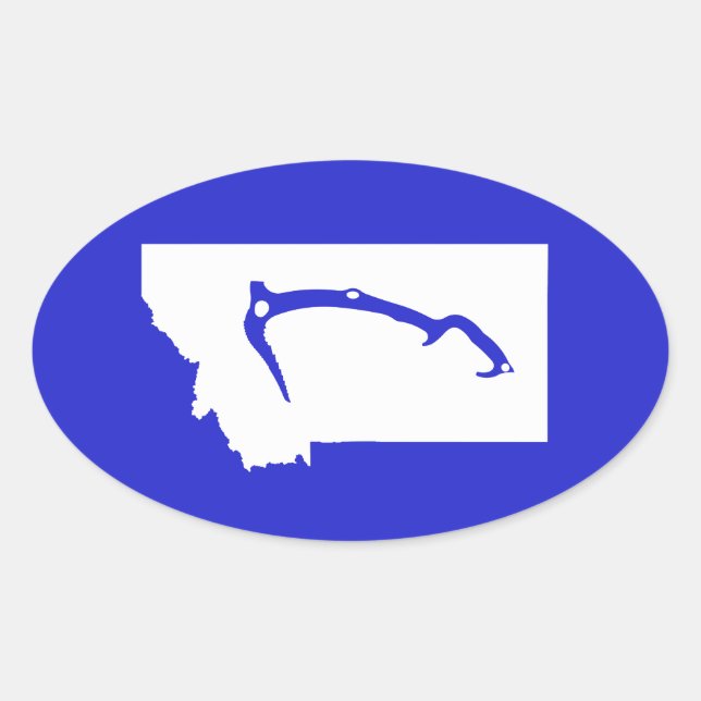 Ice Climb Montana Oval Sticker (Front)
