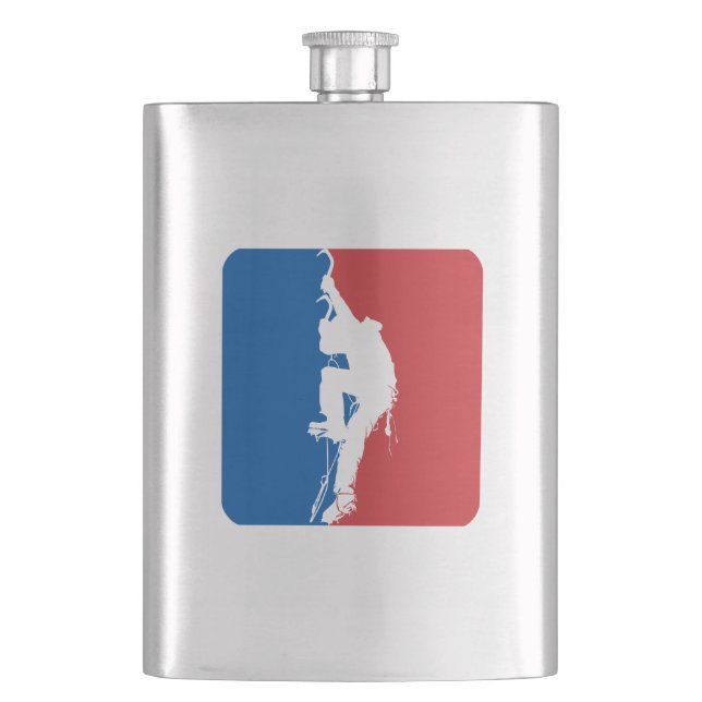 Ice Climbing All Star Flask (Front)