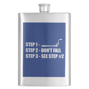Ice Climbing - Don't Fall Flask
