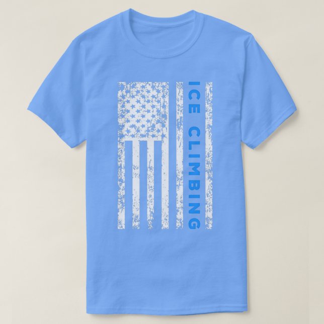 Ice Climbing T-Shirt (Design Front)